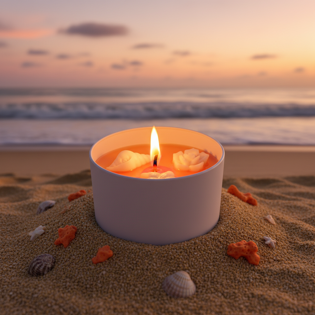 Soft Coral - Ocean Jar Candle