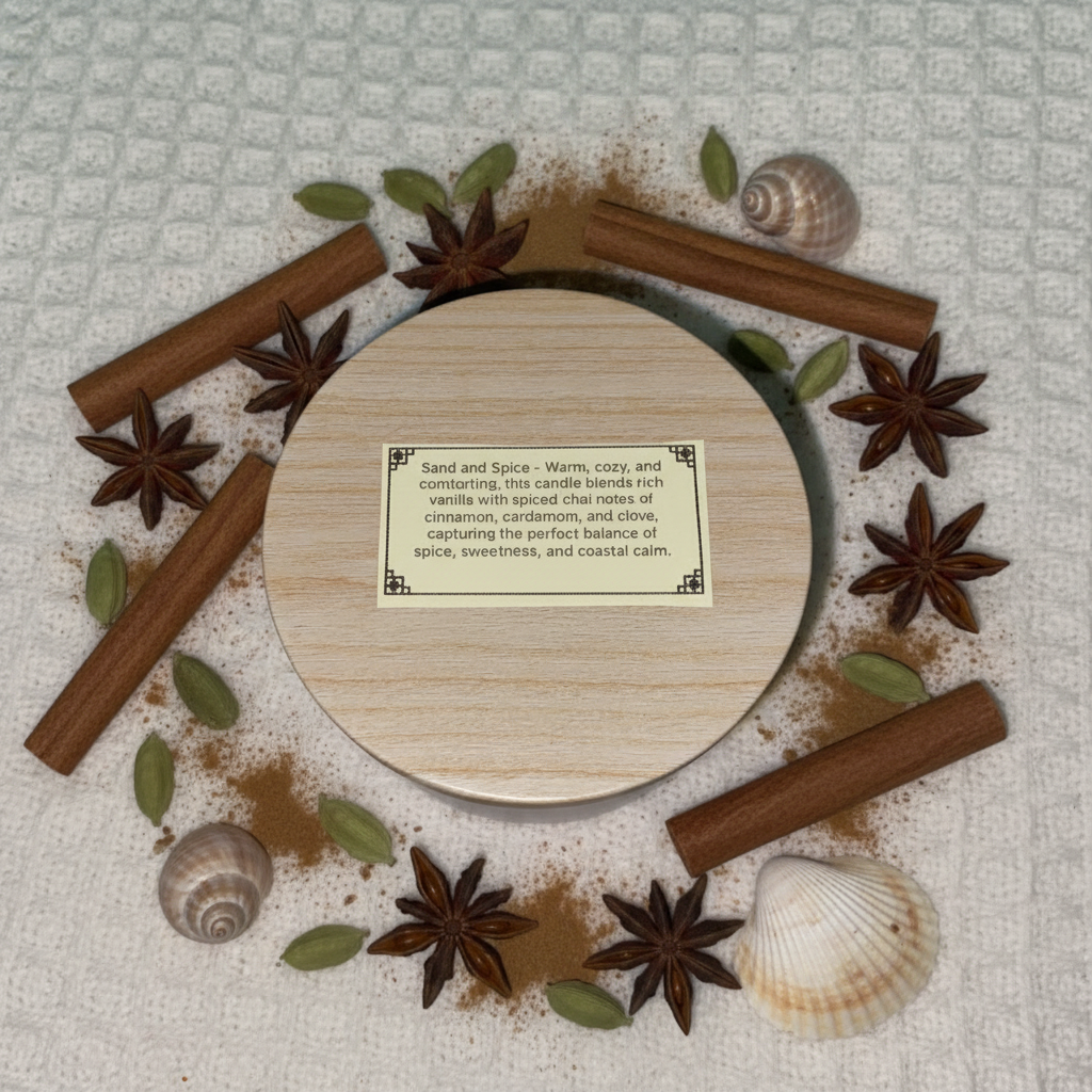 Sand and Spice - Ocean Jar Candle