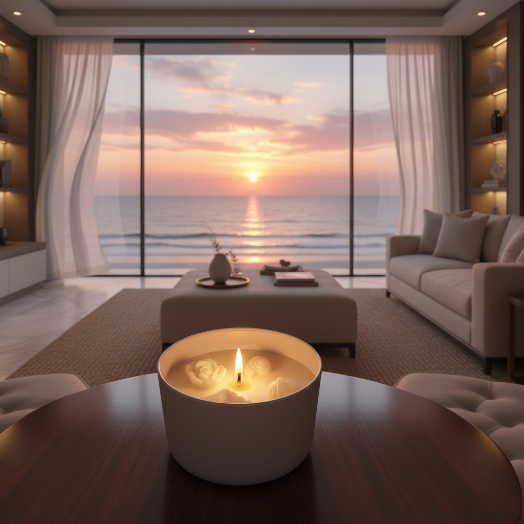 Beachfront Mansion- Ocean Jar Candle