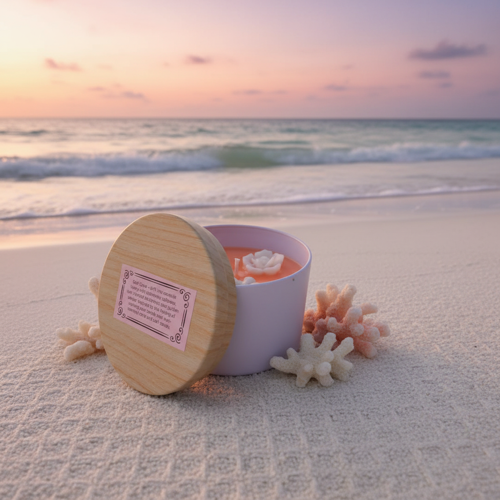Soft Coral - Ocean Jar Candle