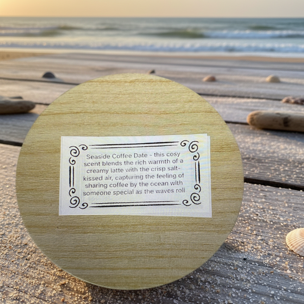 Seaside Coffee Date - Ocean Jar Candle