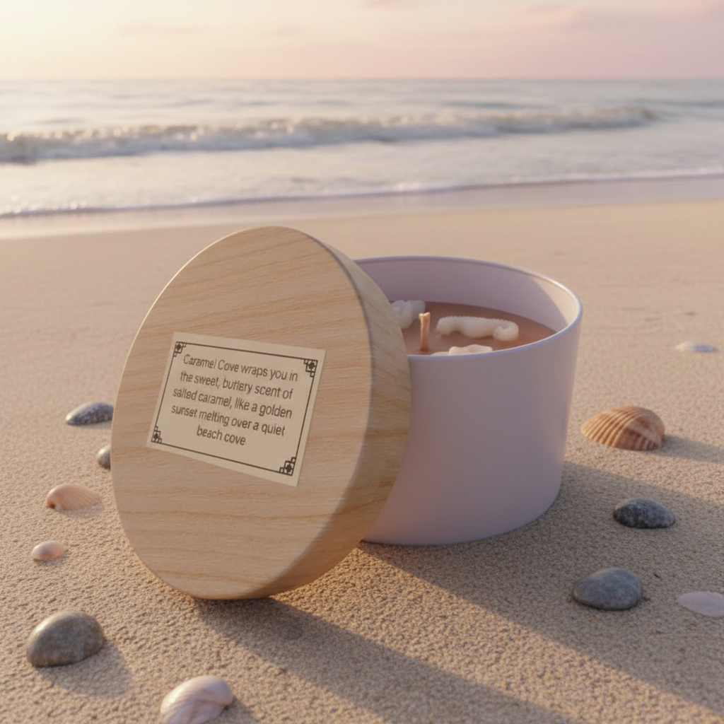 Caramel Cove - Ocean Jar Candle