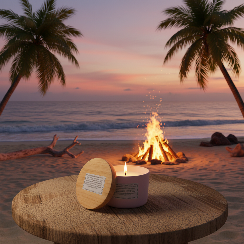 Beach Bonfire - Ocean Jar Candle