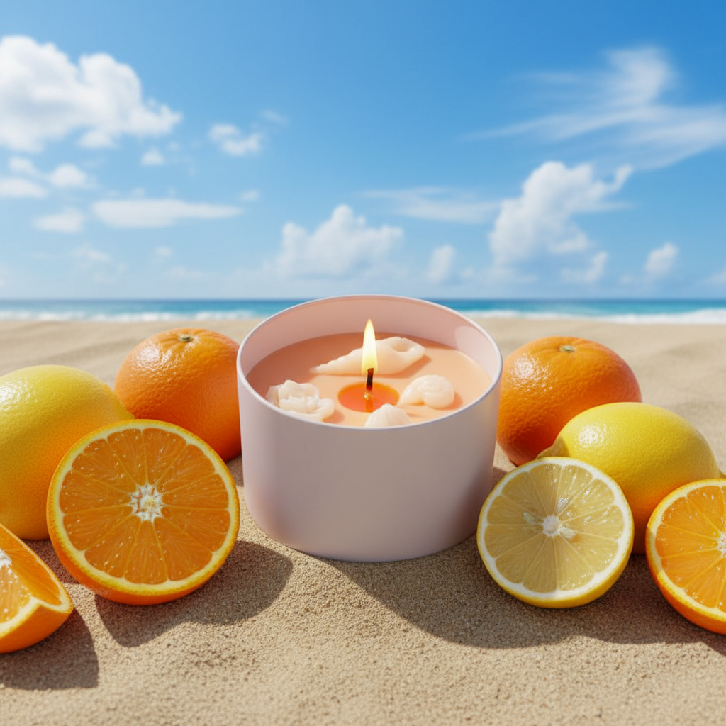 Citrus Sunrise - Ocean Jar Candle