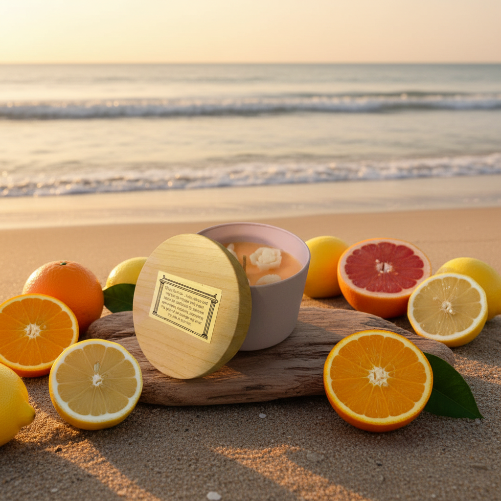 Citrus Sunrise - Ocean Jar Candle