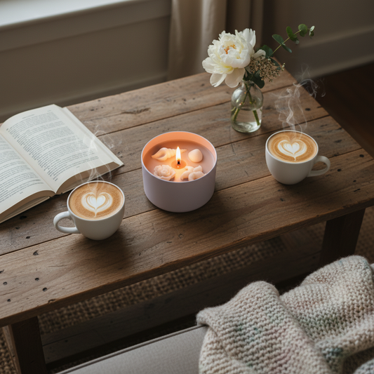 Seaside Coffee Date - Ocean Jar Candle